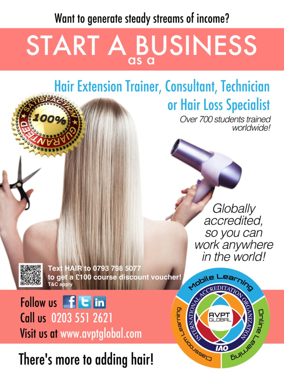 Hair extension advert avptglobal small 2013