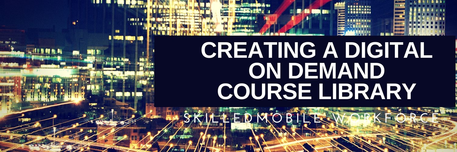 How to create a digital on demand course library