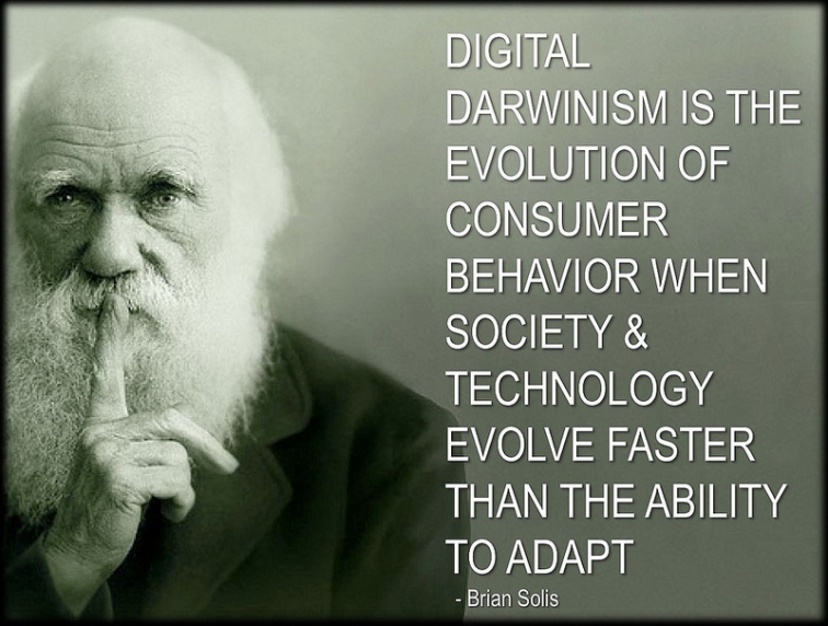 Quote by Darwin rapid-technology-social-change