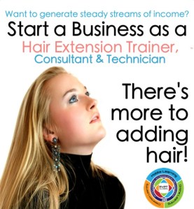 become a hair extension technician