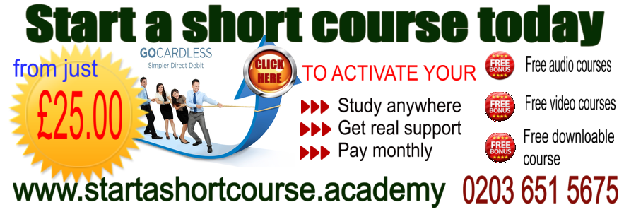 Start a short course to grow