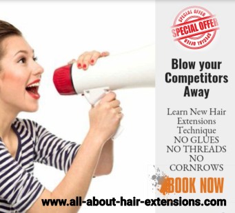 Learn new hair extensions technique in one day 3