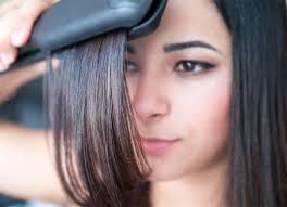 using hot iron damages hair extensions