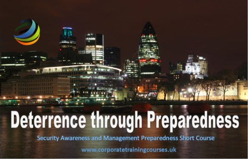 Deterrence through Preparedness Security Awareness Training Courses by Diane Shawe