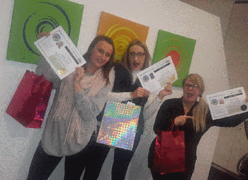 avpt short courses students graduating Diane shawe