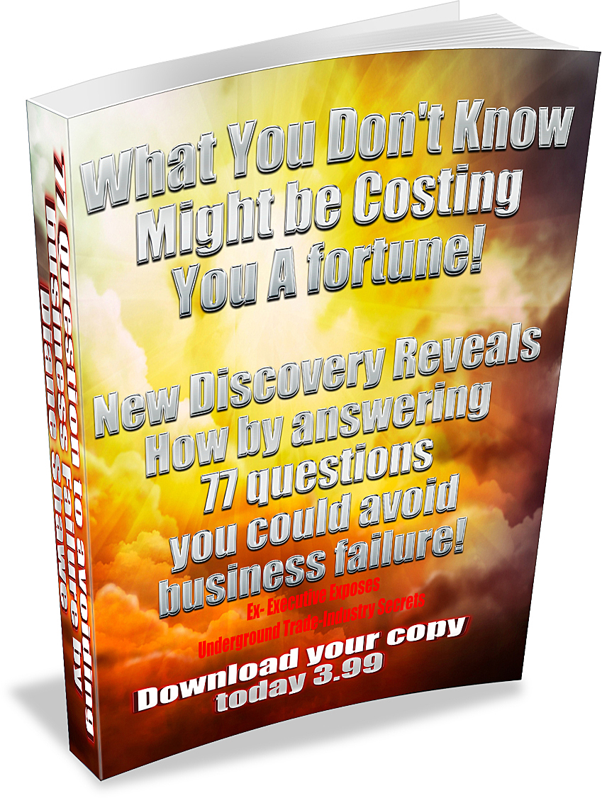 77 Questions to avoid business failure by Diane Shawe white background