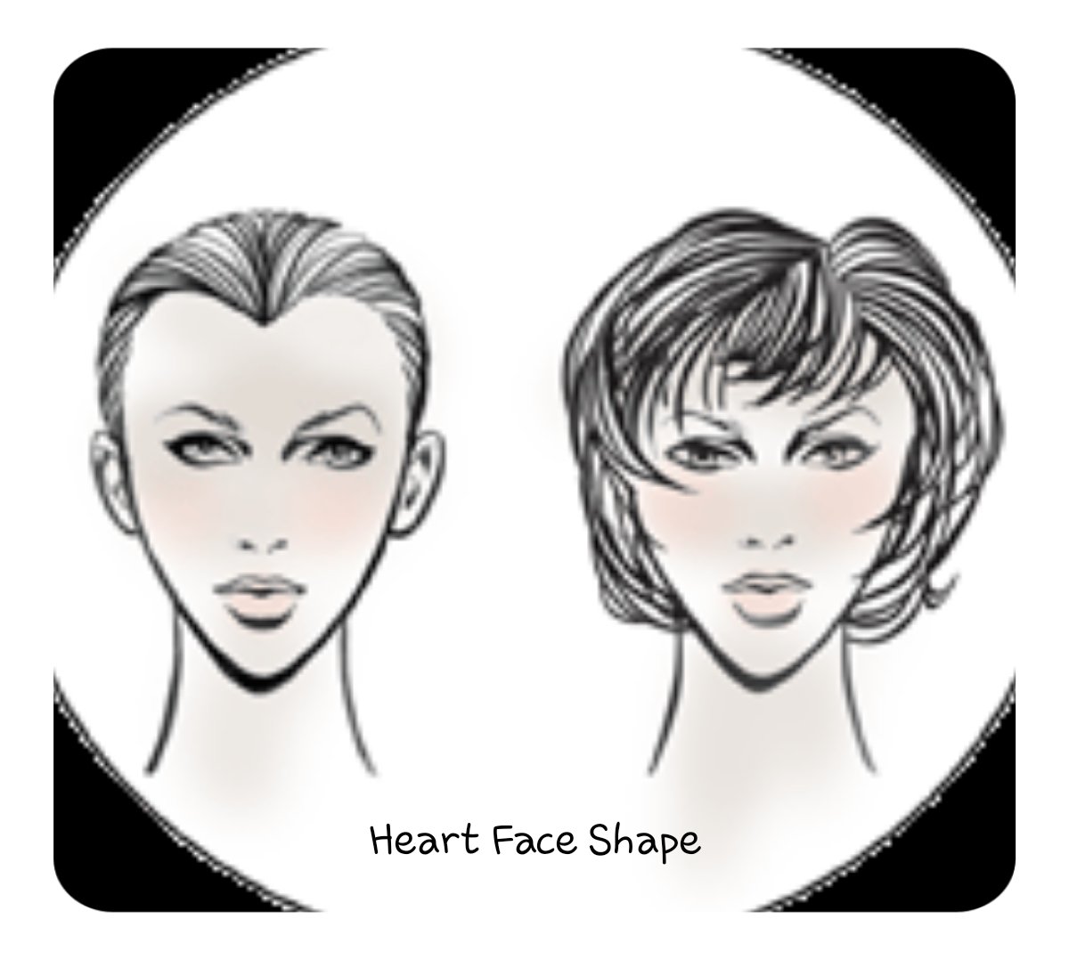 Heart Face shape