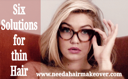 six solutions for thin hair