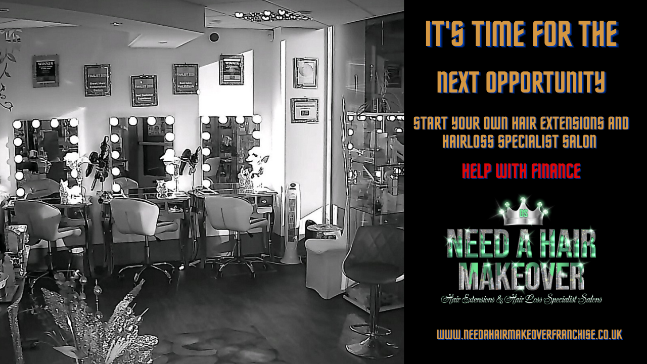 Start your own Hair Extensions and Hairloss Specialist Salons Franchise Opportunity 