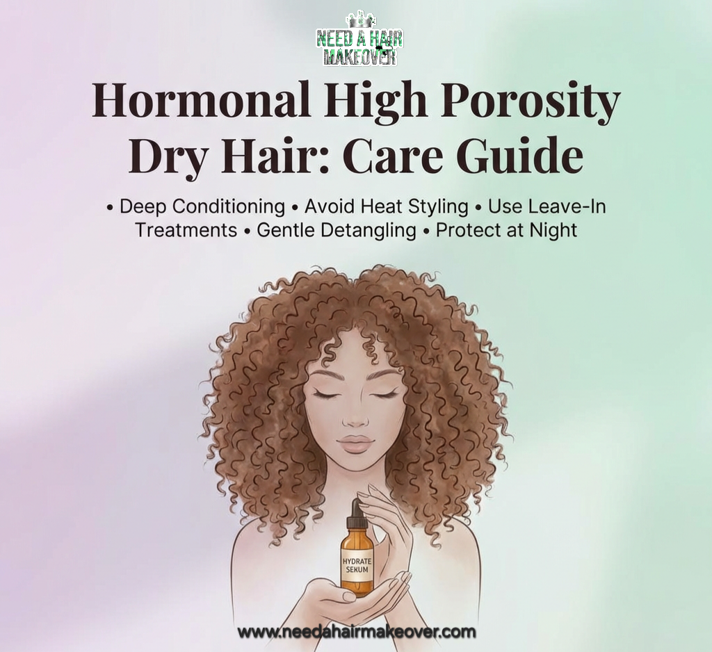What is good for hormonal high porosity dry hair?
